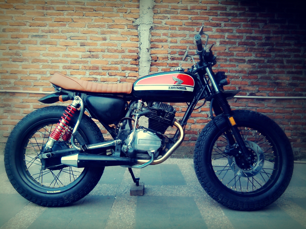 Honda Gl Pro Brat Tracker - Honda Gl 150 Scrambler - HD Wallpaper 