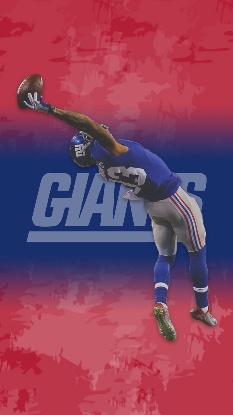 Odell Beckham Jr Iphone Wallpaper - New York Giants - HD Wallpaper 