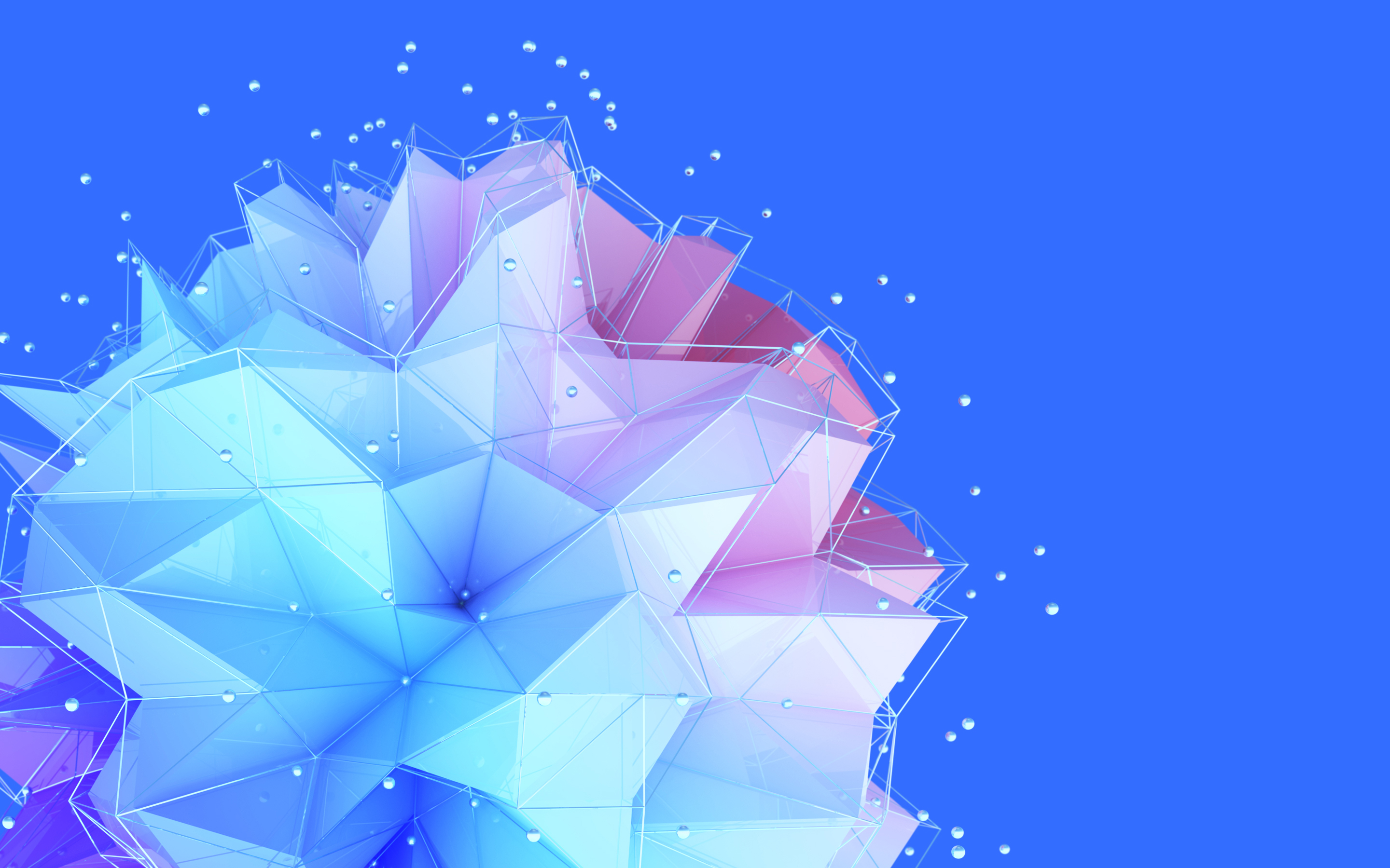 Geometric 3d Ball Htc U11 Plus Stock Wallpapers - Htc U11 - HD Wallpaper 