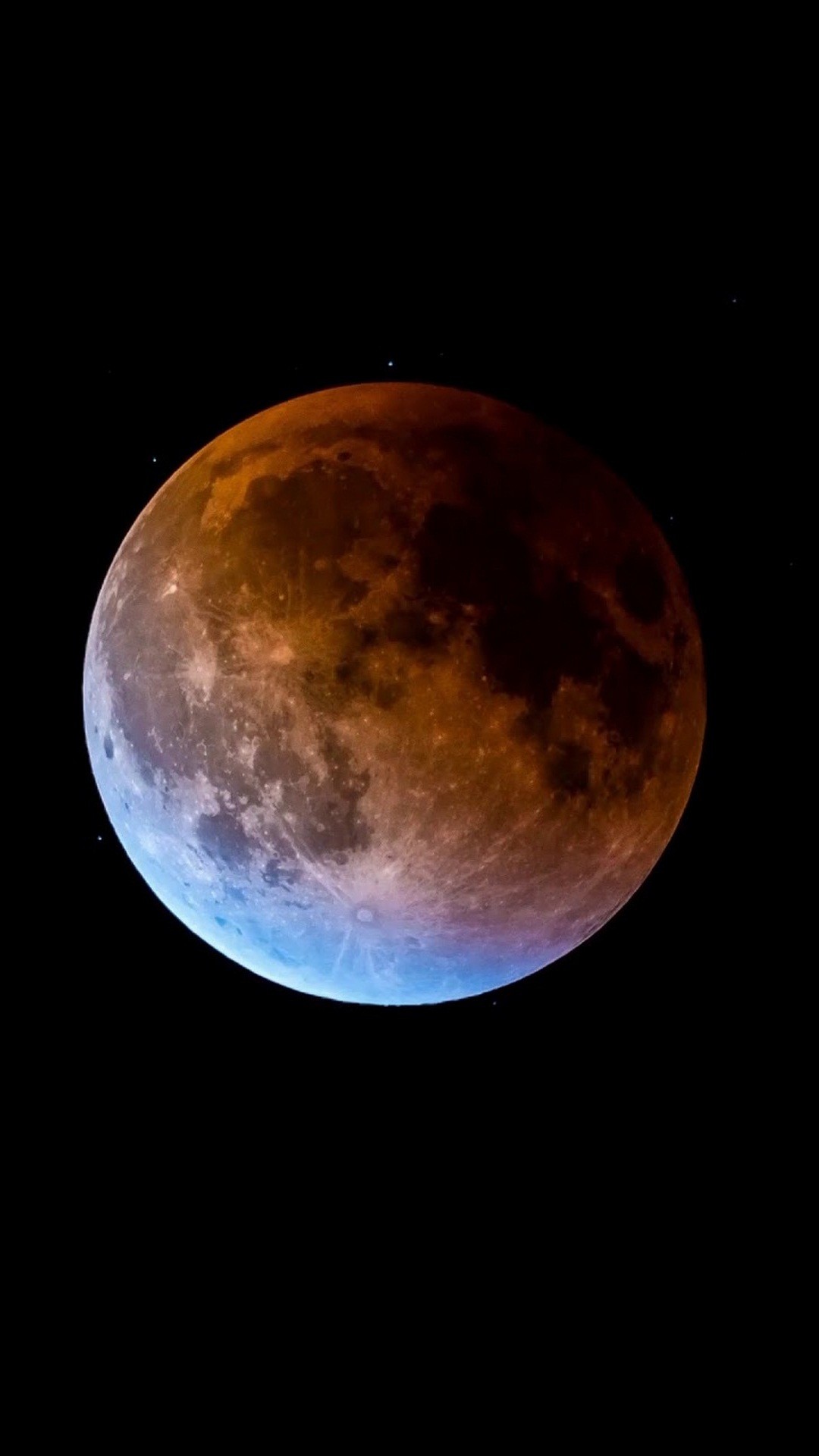 Iphone Wallpaper Super Blue Blood Moon Resolution - Super Blue Blood Moon 2018 - HD Wallpaper 