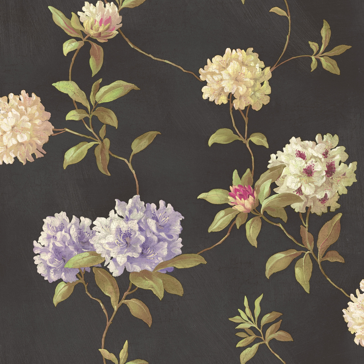 Deep Red Floral - HD Wallpaper 