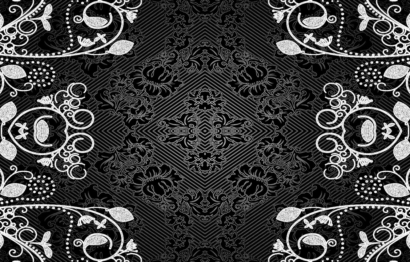 Photo Wallpaper Background, Patterns, Dark, Script - Circle - HD Wallpaper 