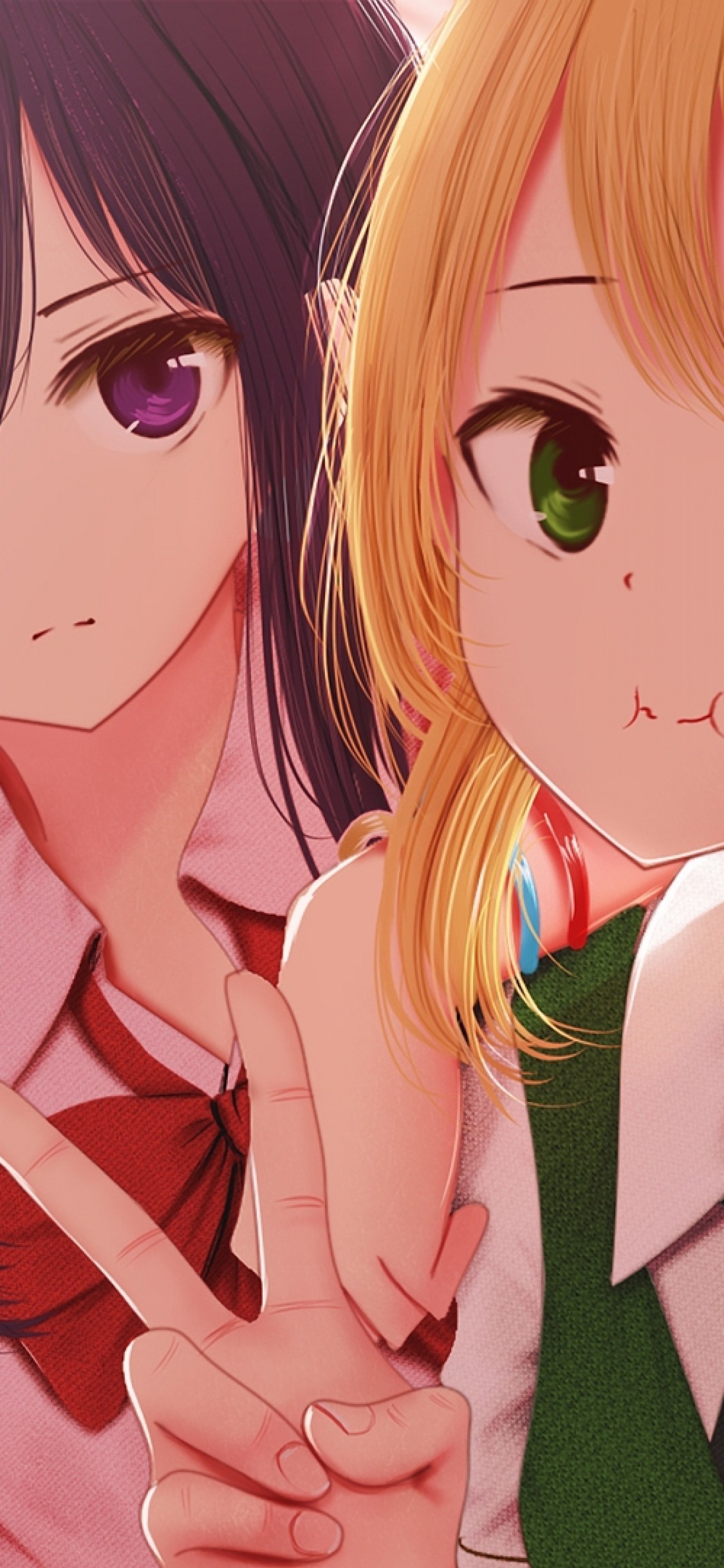 Citrus, Aihara Yuzu, Aihara Mei, Selfie, Manga Adaptation, - Citrus Anime - HD Wallpaper 
