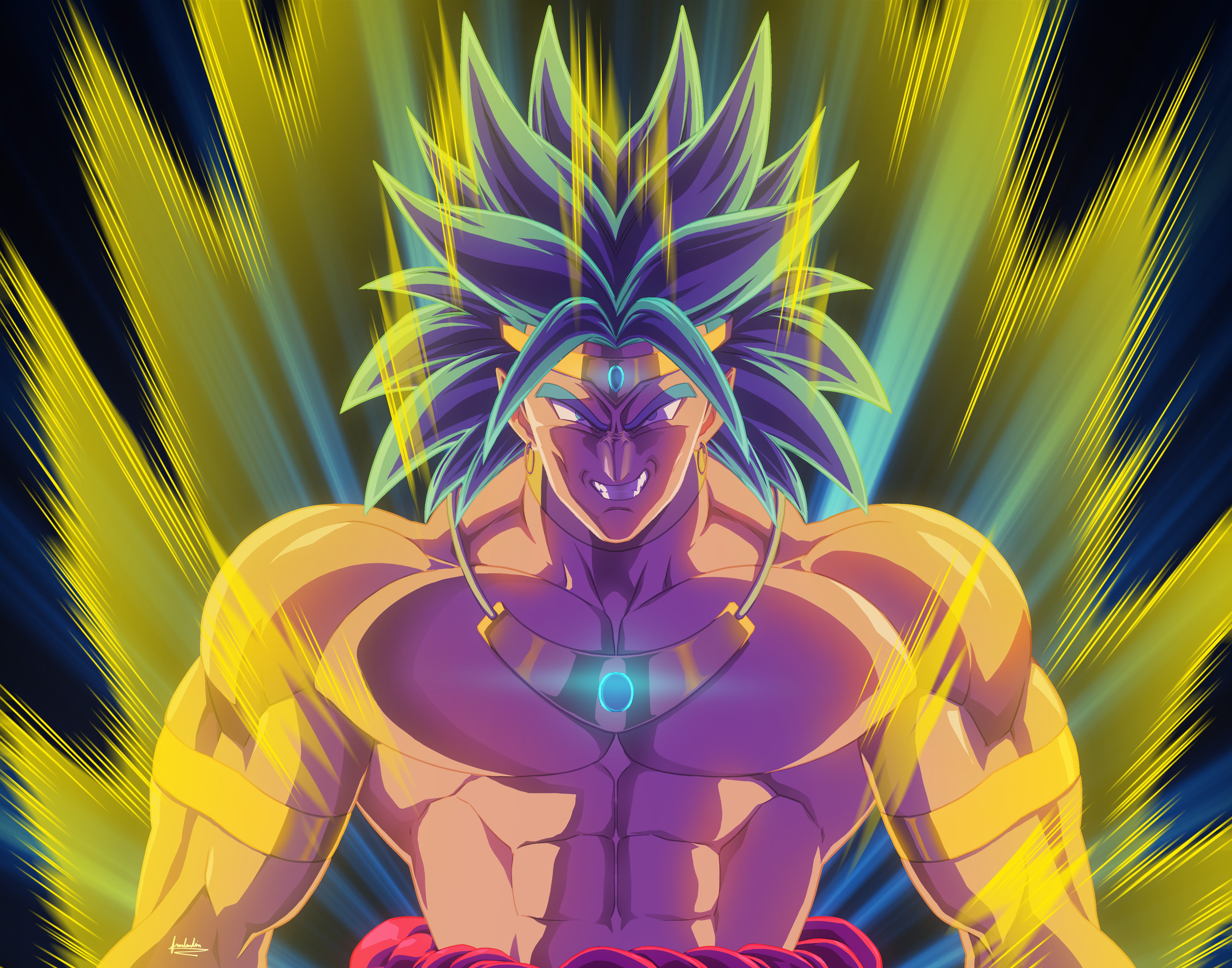 Imagenes Hd 4k De Broly - HD Wallpaper 