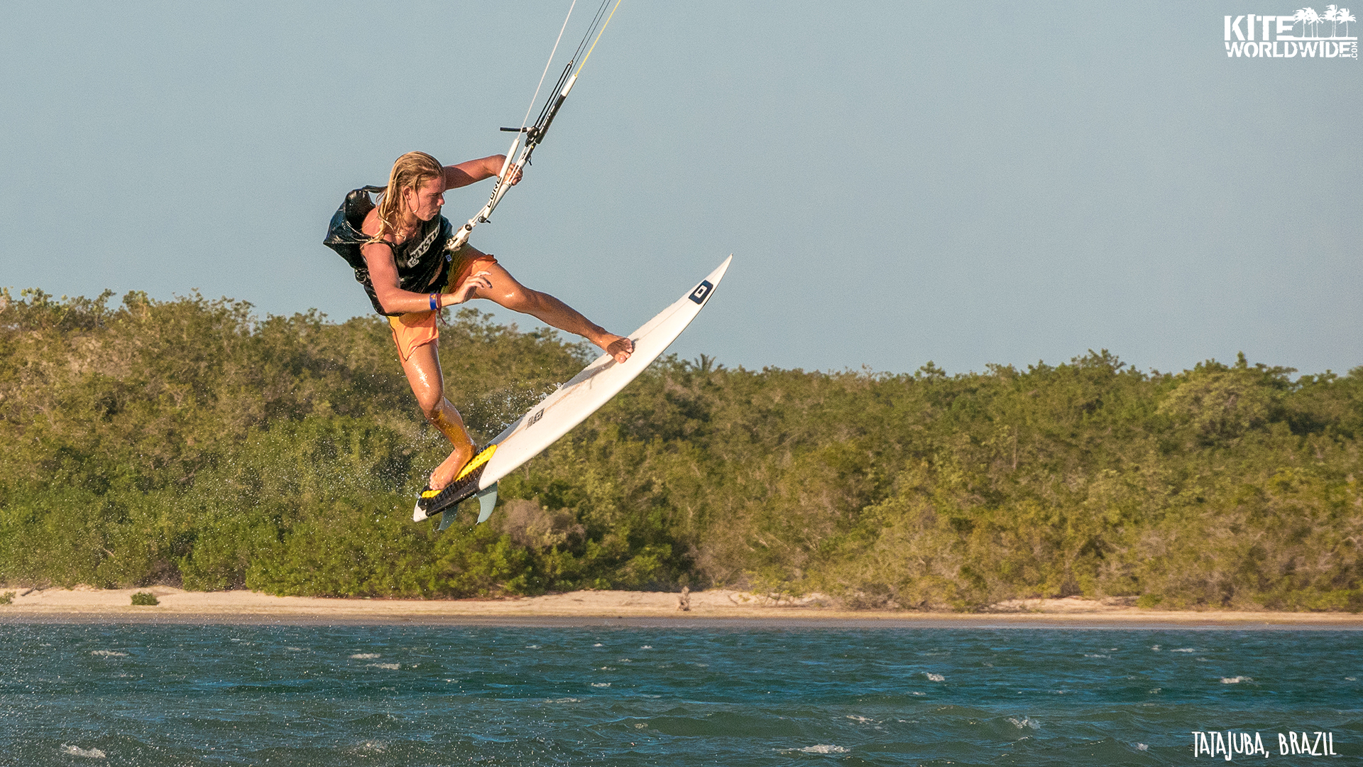 Kitesurf Wallpaper Hd Girl - HD Wallpaper 