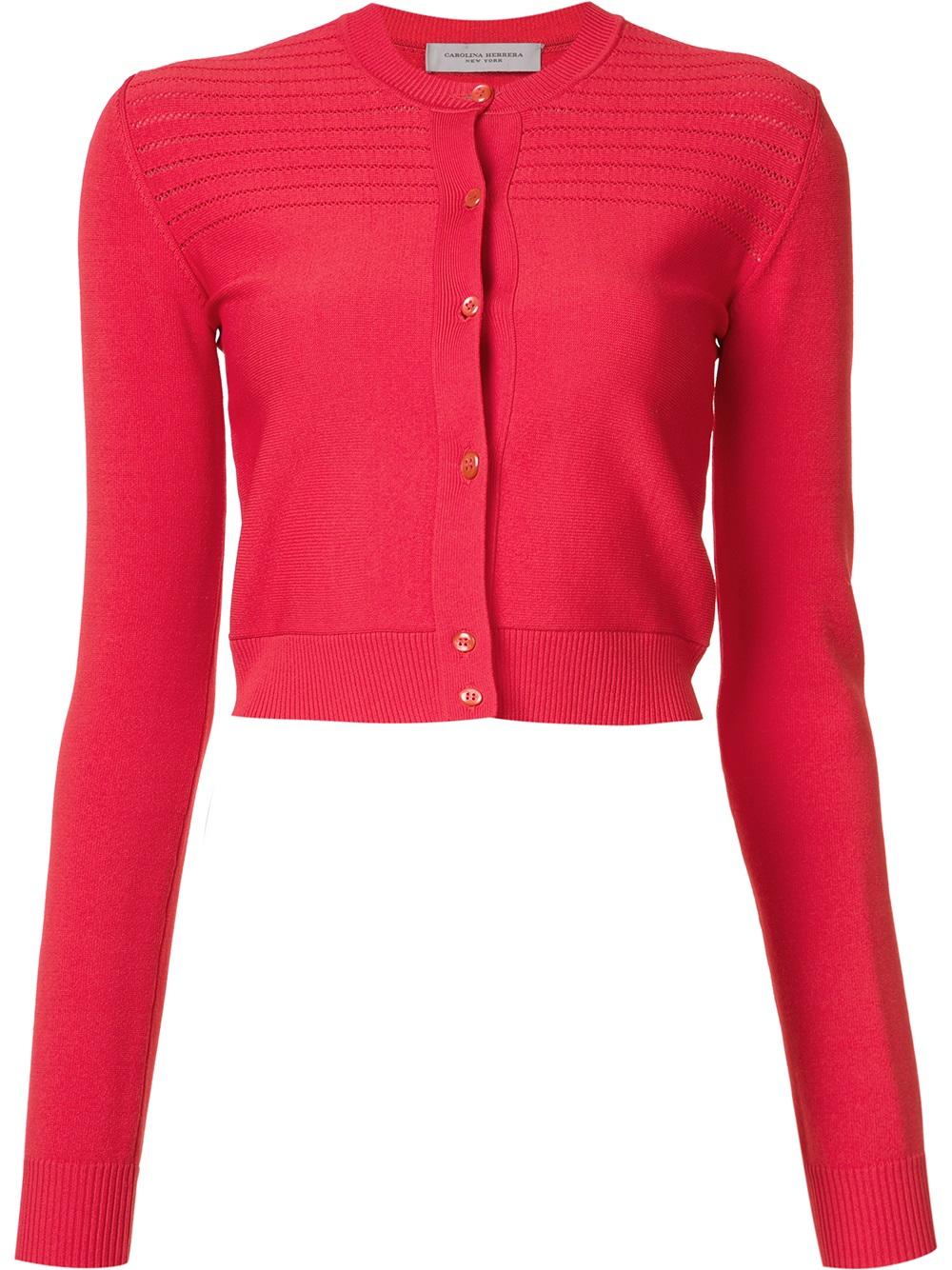 Carolina Herrera Style, Carolina Herrera Cropped Cardigan - Sweater Carolina Herrera Mujer - HD Wallpaper 