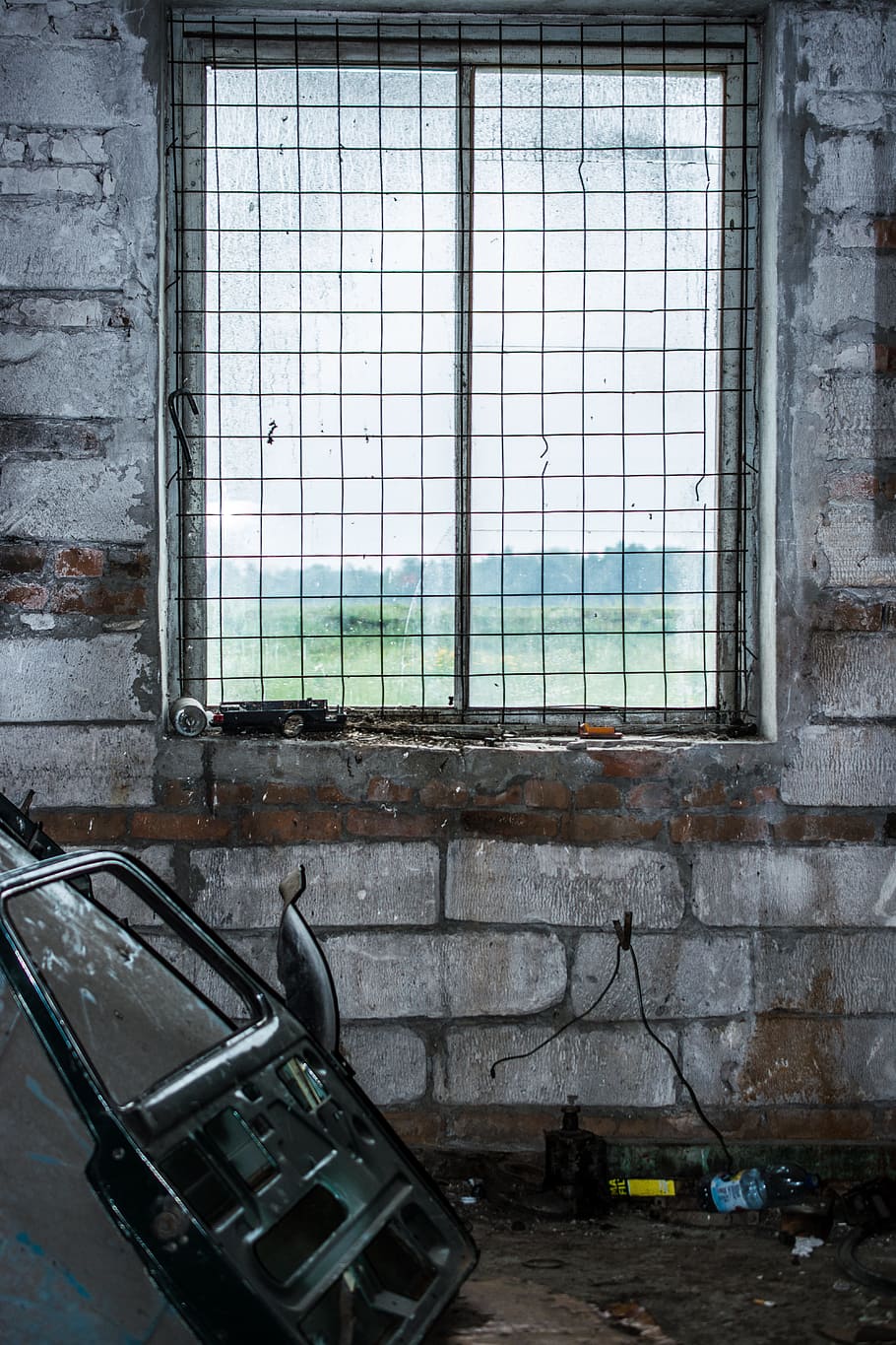 Window, Hdr, Garage, Door, Car Service, Abandoned, - HD Wallpaper 