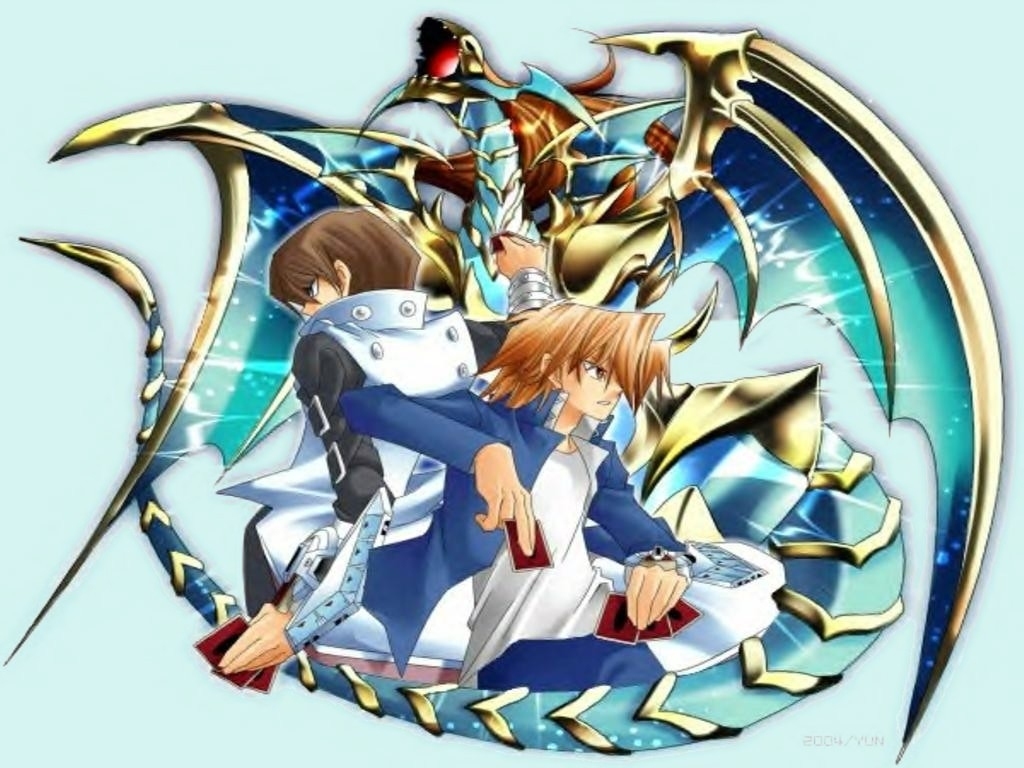 Kaiba X Joey - Yugi Kaiba And Joey - HD Wallpaper 