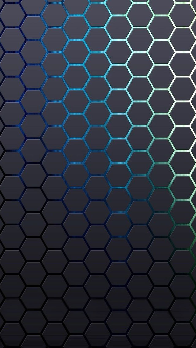 Abstract Hexagon Wallpaper Iphone - HD Wallpaper 