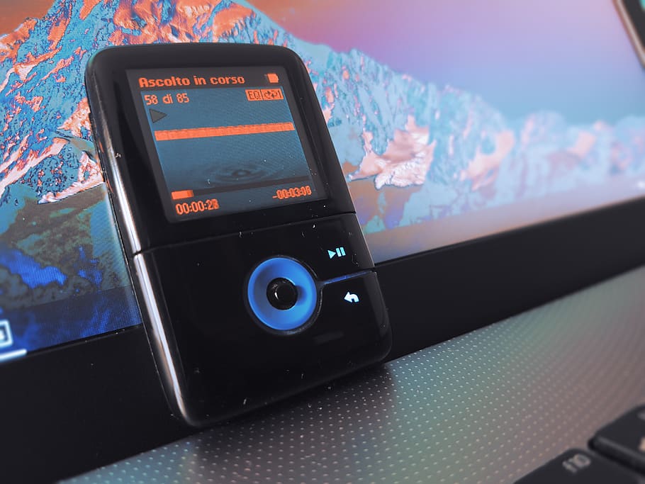 Creative, Zen, Music, Old, Play, Stop, Repeat, Time, - Feature Phone - HD Wallpaper 