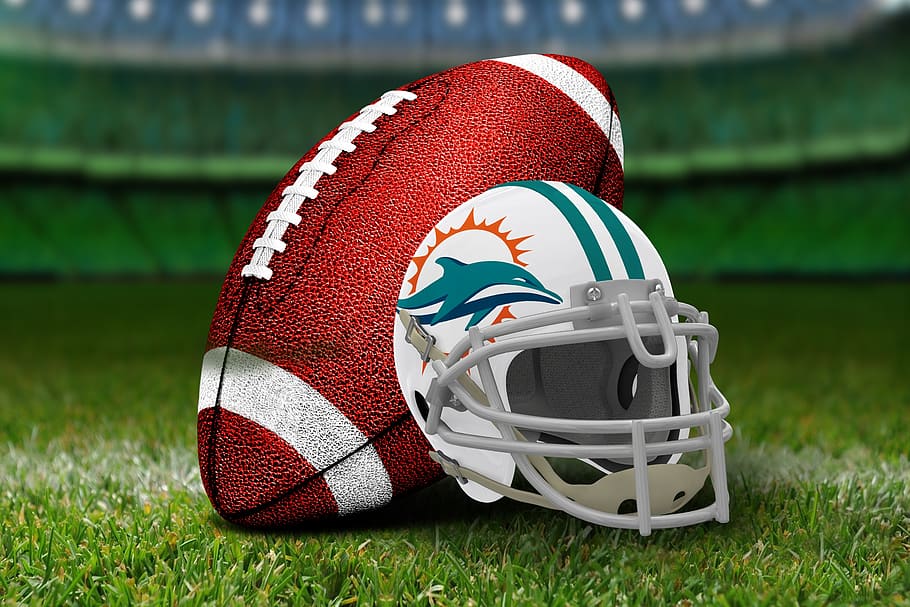 American Football, National Football League, Nfl, Miami - Litecoin Miami Dolphins - HD Wallpaper 