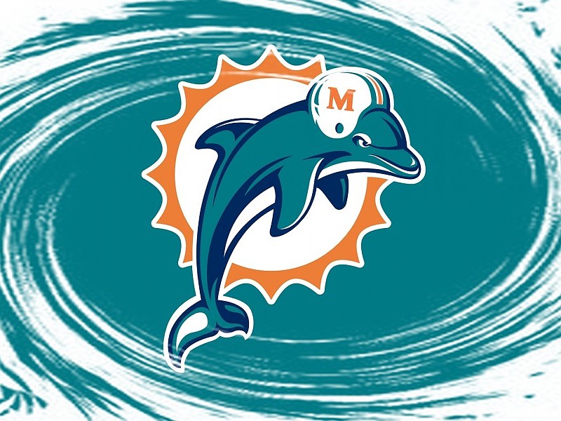 Miami Dolphins Wallpaper Logo - Florida American Football Team - HD Wallpaper 