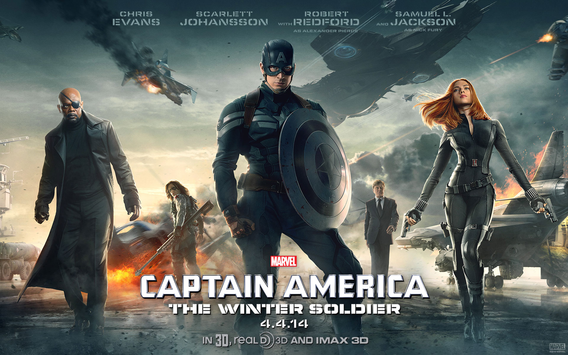 21 Movies Desktop Wallpapers → 989807 Captain America - HD Wallpaper 