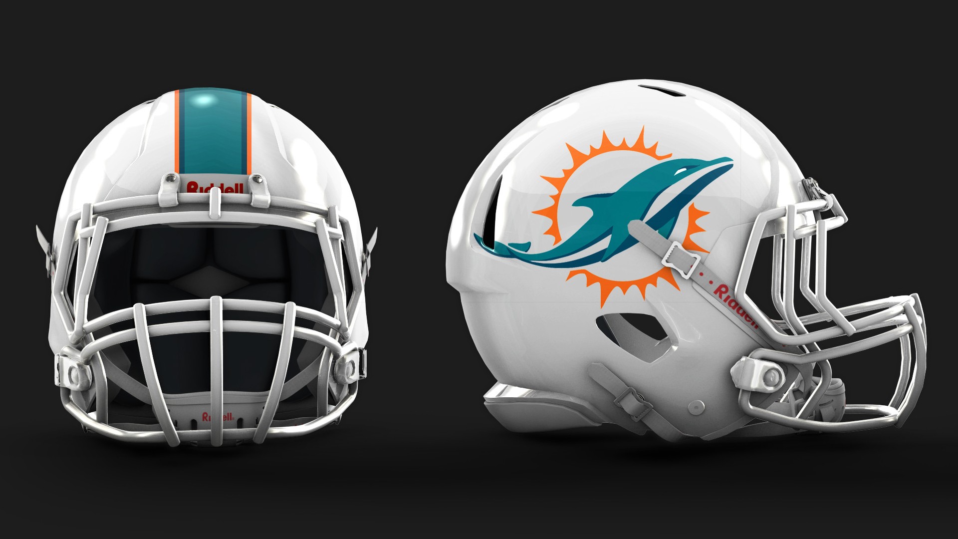 Miami Dolphins Helmet - HD Wallpaper 
