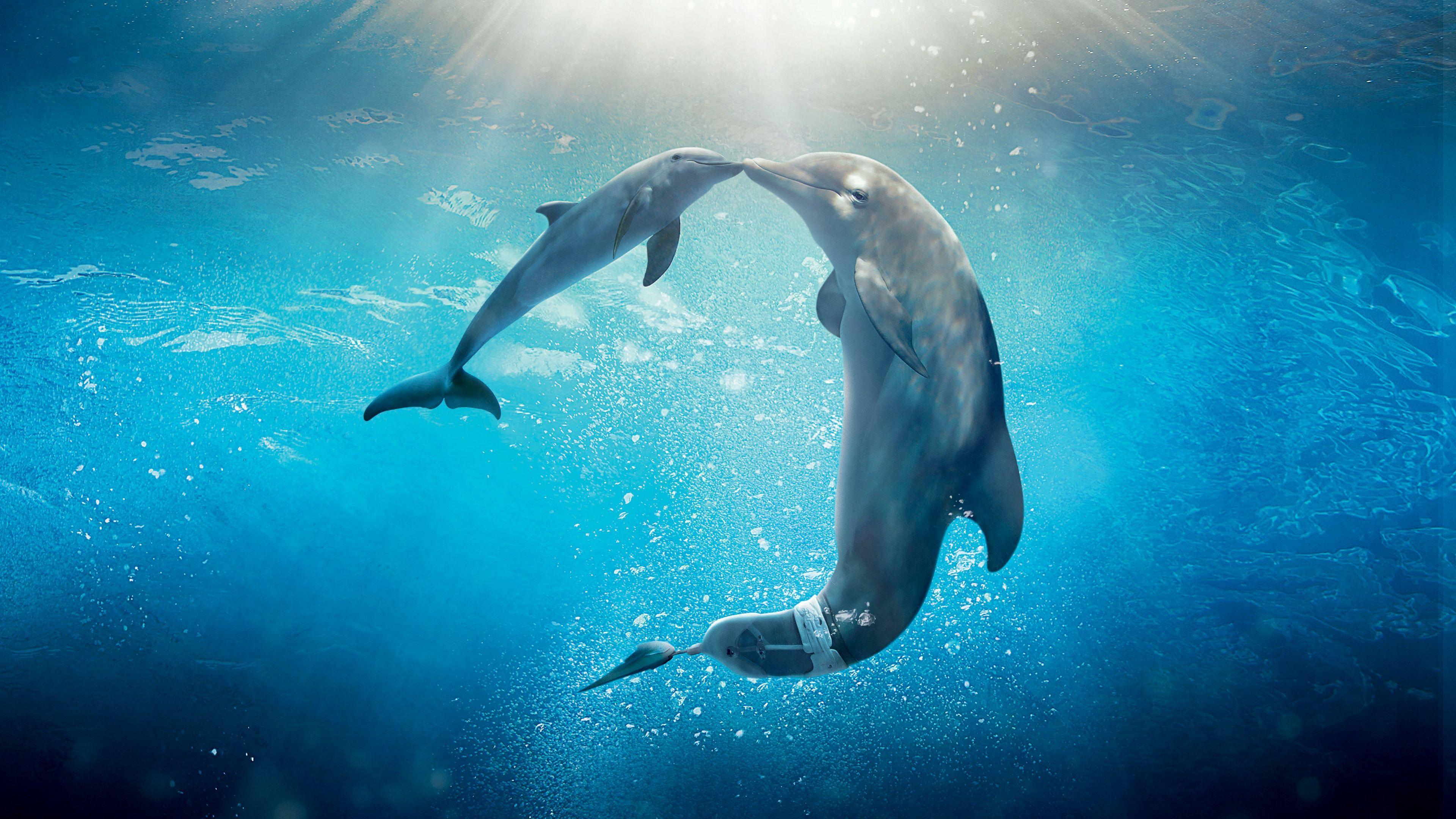 Hd Dolphin Tale 2 Wallpaper - HD Wallpaper 