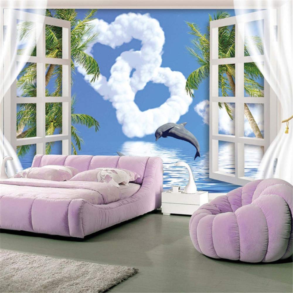 Romantic 3d Wallpaper For Bedroom Walls - HD Wallpaper 