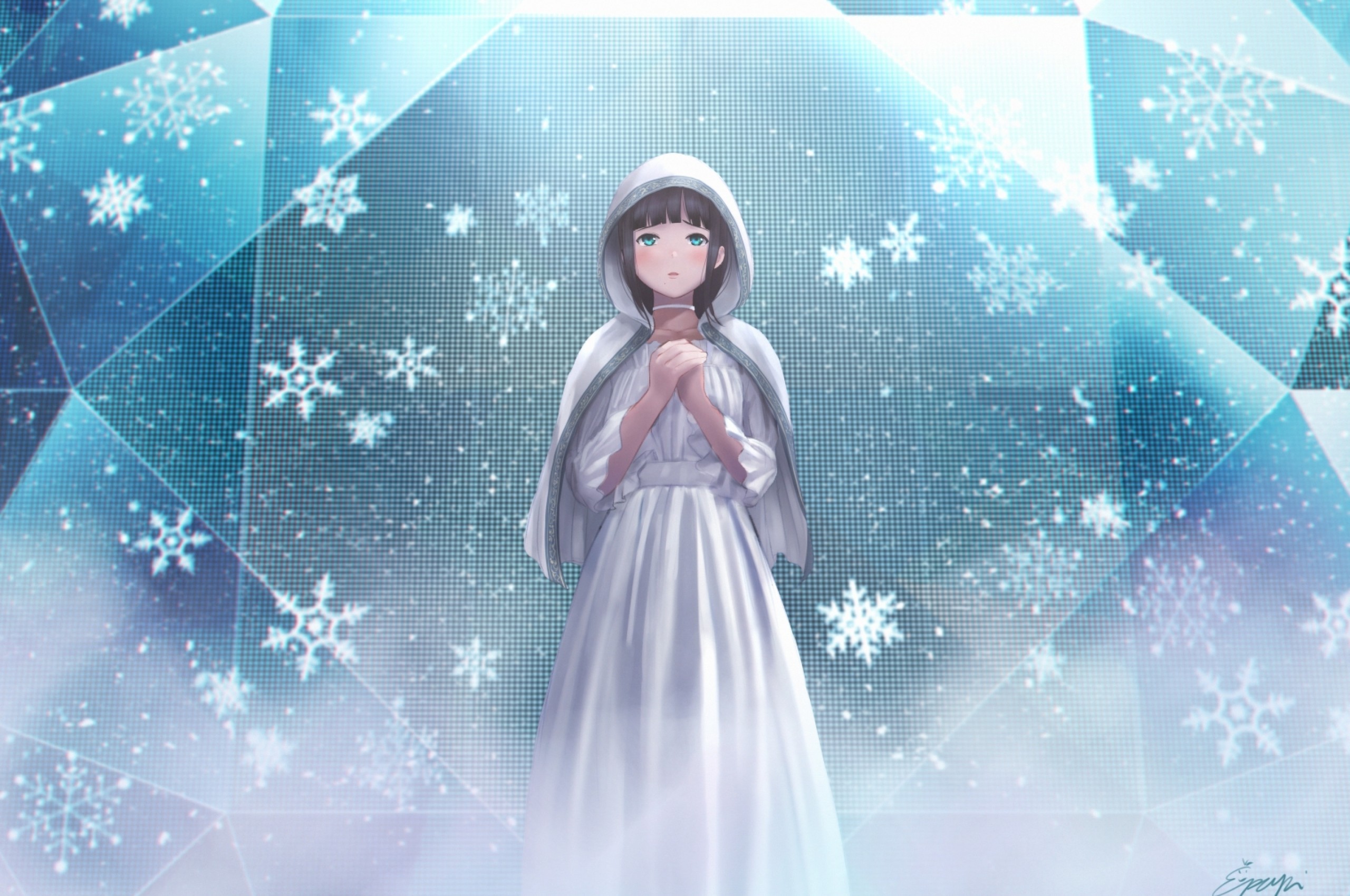 Love Live, Kurosawa Dia, Hoodie, White Dress - HD Wallpaper 