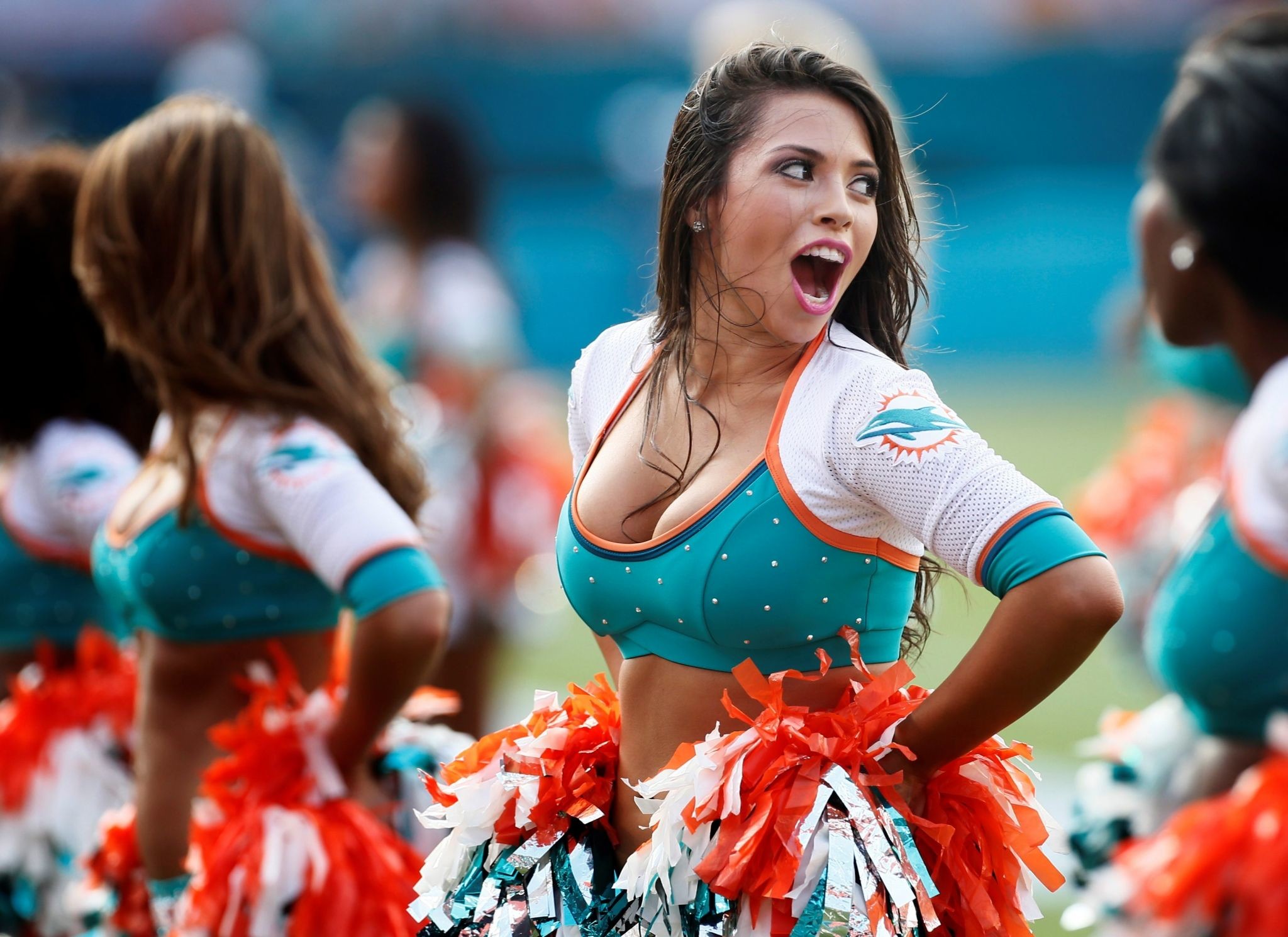 2048x1489, Miami Dolphins Wallpaper Free 
 Data Id - Miami Dolphins Cheerleaders - HD Wallpaper 