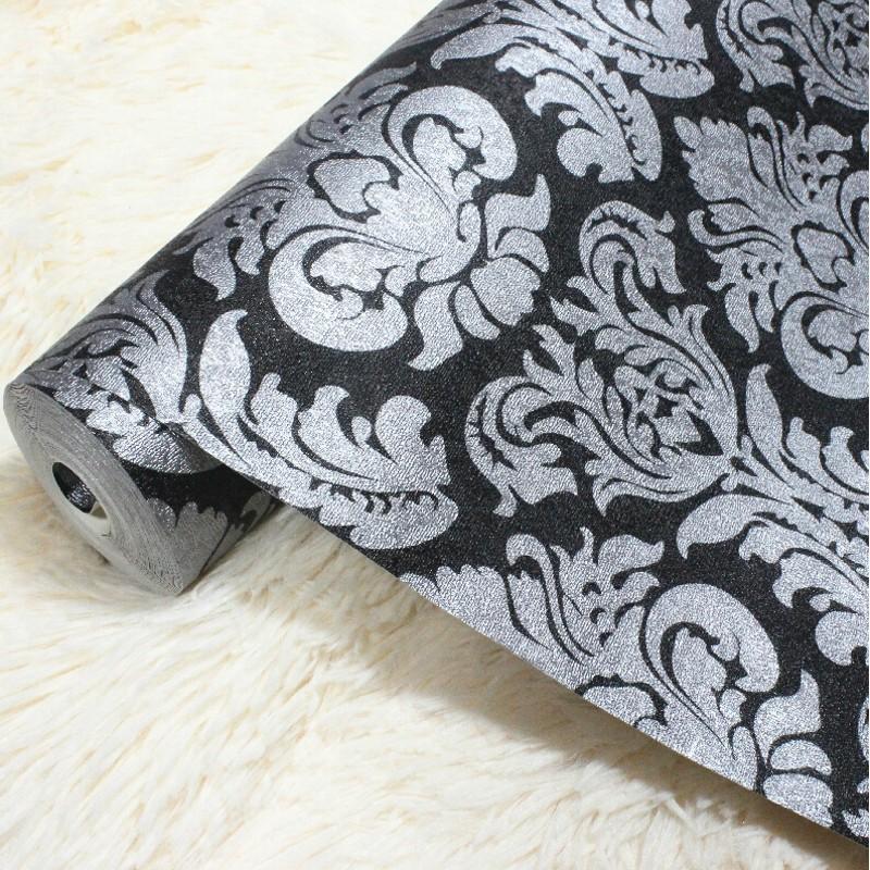 Papel Pared Vintage Plateado - HD Wallpaper 