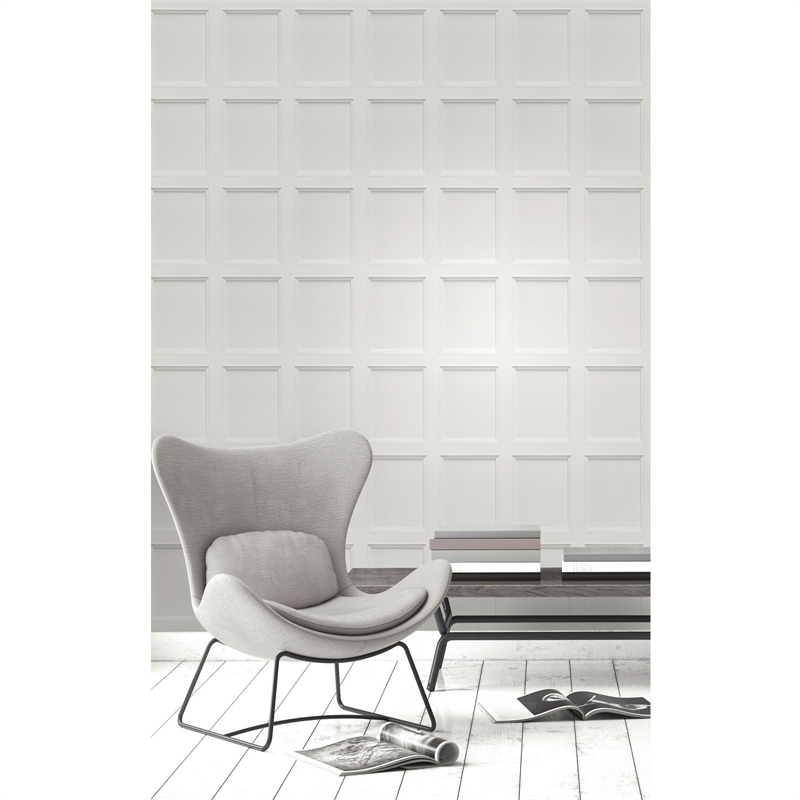 Fine Decor Wooden Panel Grey - HD Wallpaper 