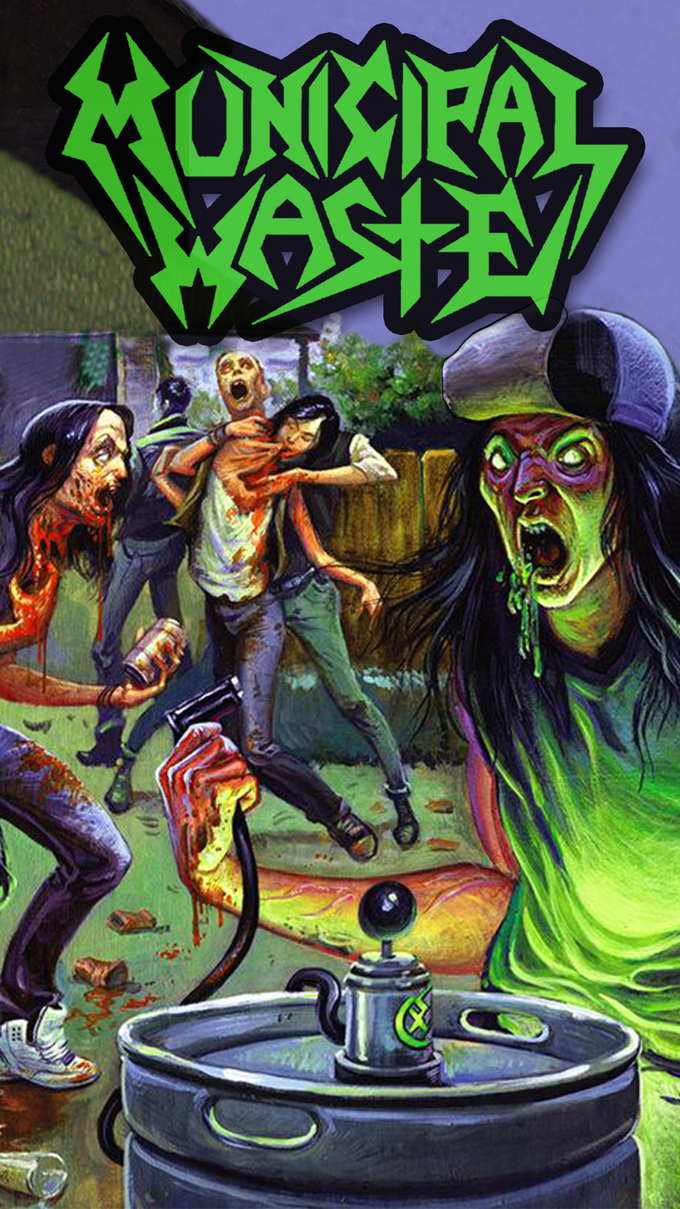 Municipal Waste The Art Of Partying - HD Wallpaper 