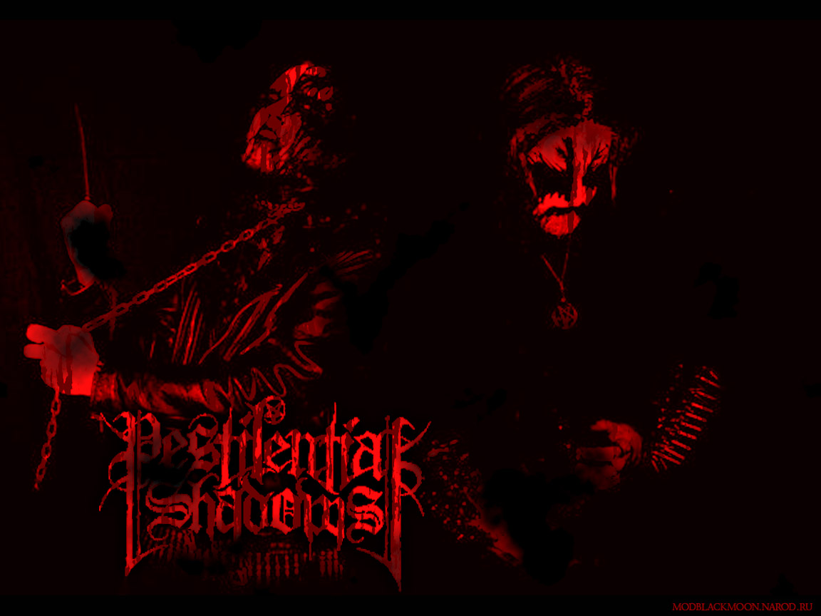 Black And Death Metal Fan Desktop Wallpapers, Dark - Pestilential Shadows Embrace After Death - HD Wallpaper 