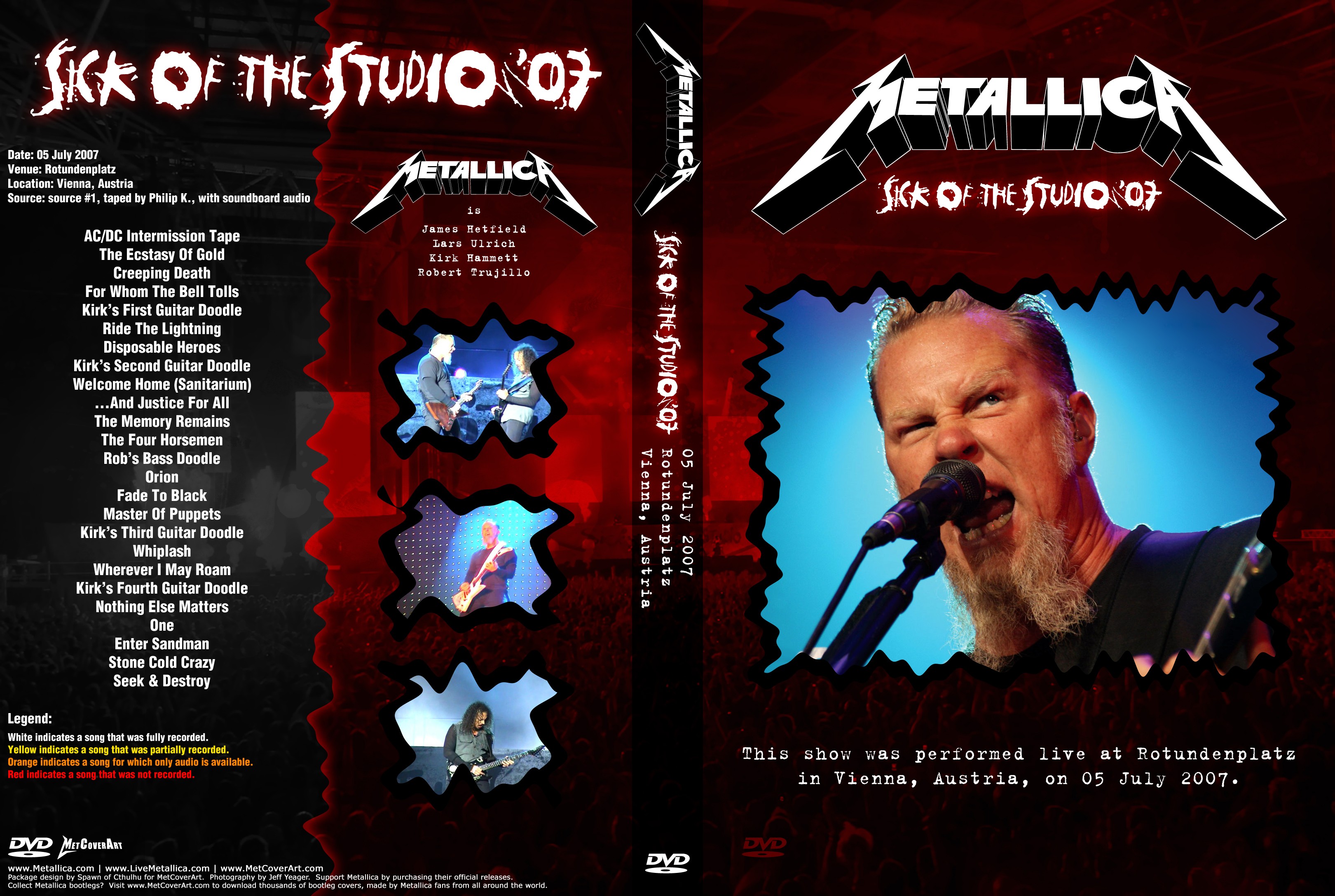 Metallica Sick Of The Studio 07 - HD Wallpaper 