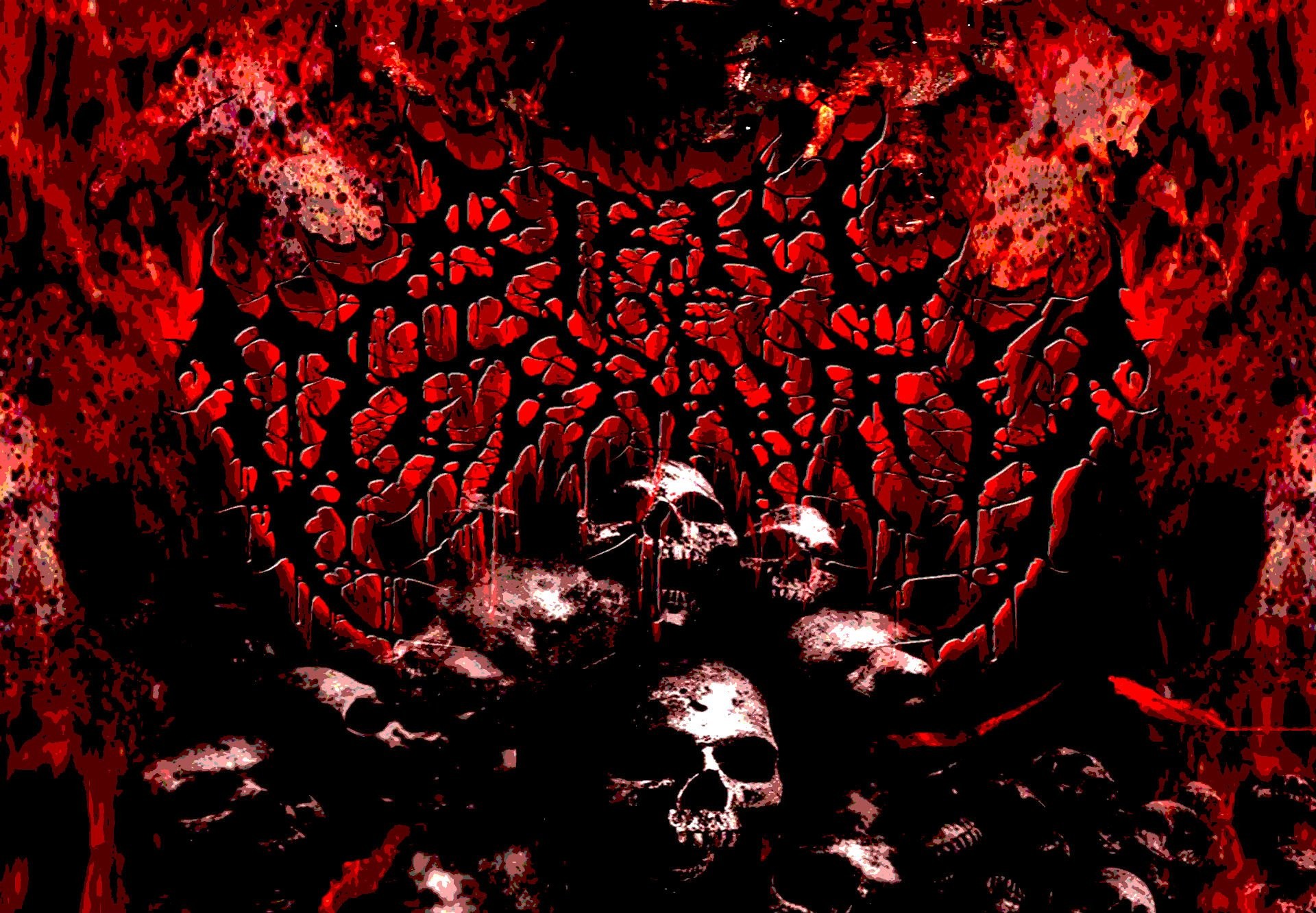 Death, Metal, Heavy, Dark, Evil, Horror, Poster Wallpapers - Thy Art Is Murder Desktop - HD Wallpaper 