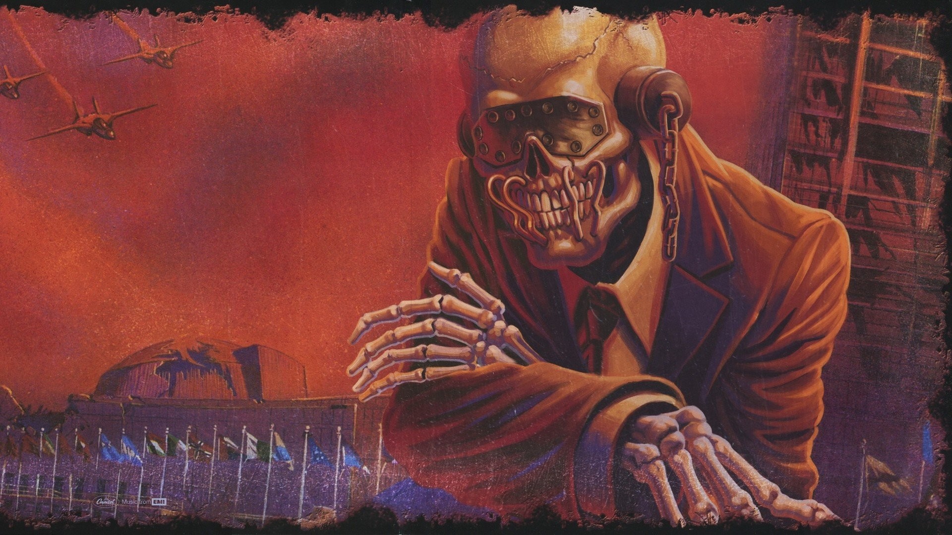 1920x1080, Megadeth, Band, Vic Rattlehead, Thrash Metal, - Vic Rattlehead - HD Wallpaper 