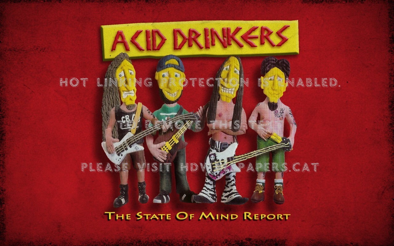 The State Of Mind Report Thrash Metal Acid - State Of Mind Report Acid Drinkers - HD Wallpaper 