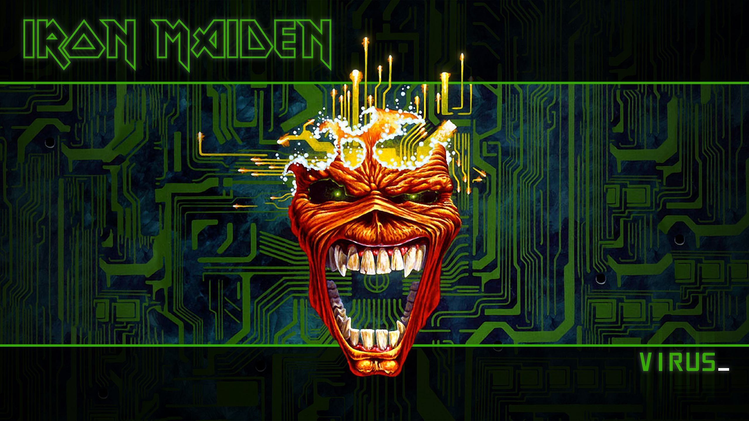 Iron Maiden Heavy Metal Eddie Wallpaper - Eddie Wallpapers Iron Maiden - HD Wallpaper 