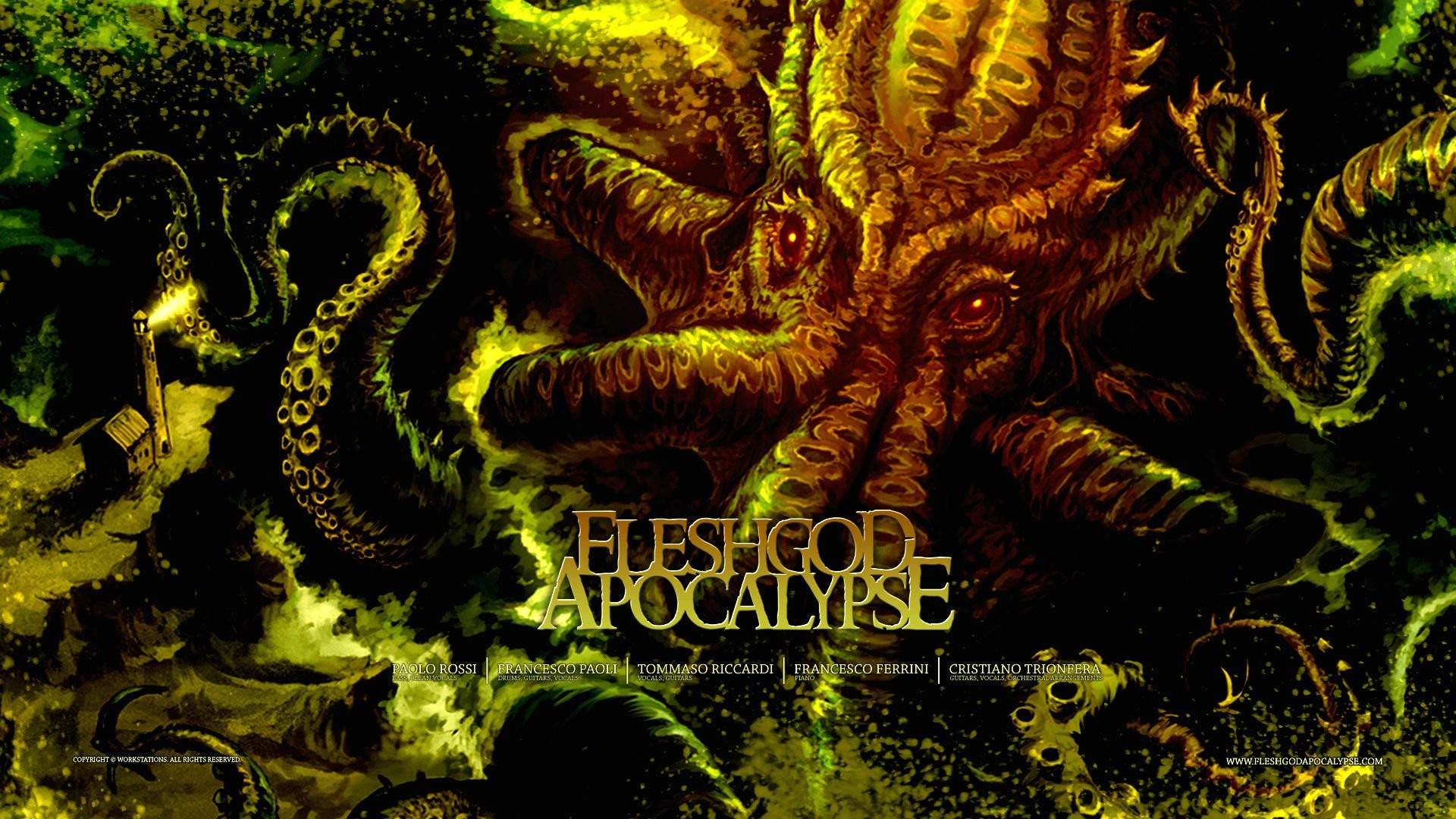Fleshgod, Apocalypse, Technical, Death, Metal, Heavy, - Fleshgod Apocalypse - HD Wallpaper 