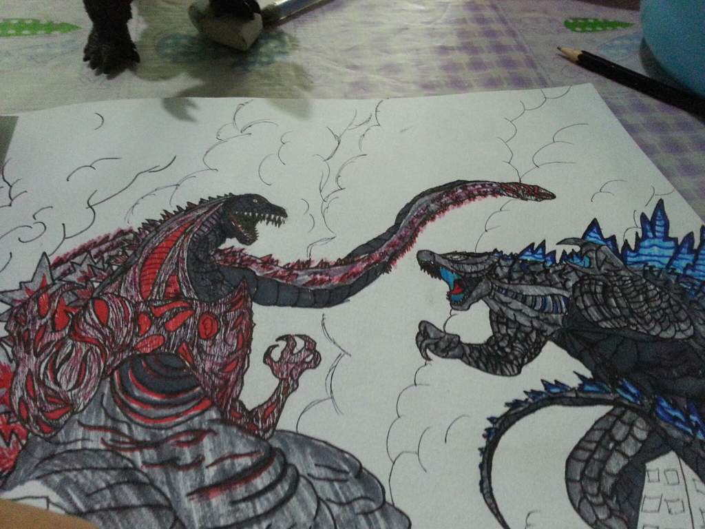 User Uploaded Image - Godzilla Vs Shin Godzilla - HD Wallpaper 