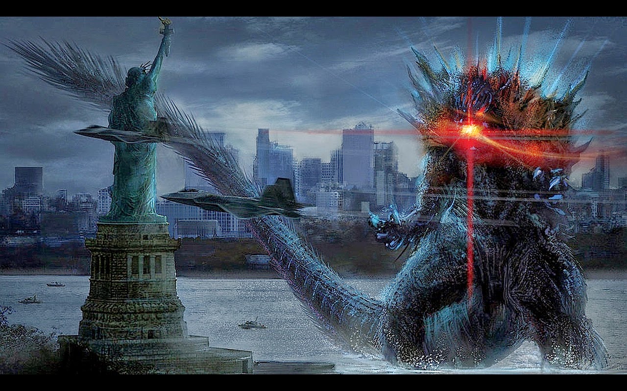 Pictures Of Godzilla 2014 Movie Wallpaper Hd - Godzilla 2012 Concept Art - HD Wallpaper 