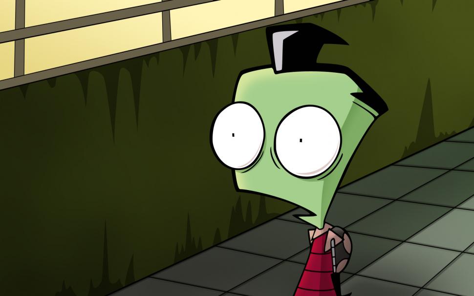 Invader Zim, Cartoon Character Wallpaper,invader Zim - Invader Zim Wallpaper Zim - HD Wallpaper 