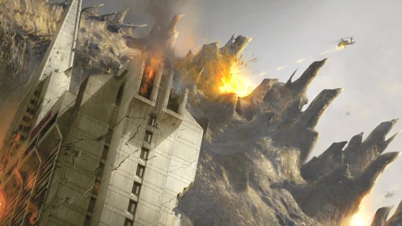 Godzilla 2014 Concept Artwork Images - Godzilla 2014 Art Of Destruction - HD Wallpaper 