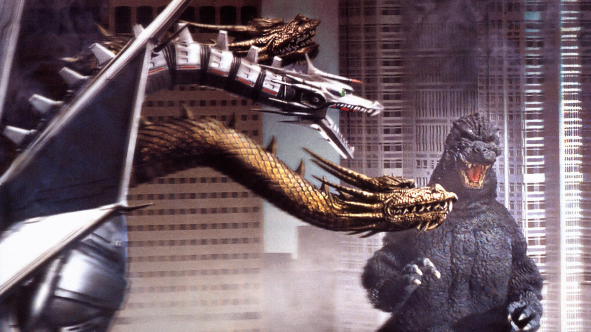 Movies Godzilla Vs - Godzilla Vs King Ghidorah Movie Ending - HD Wallpaper 