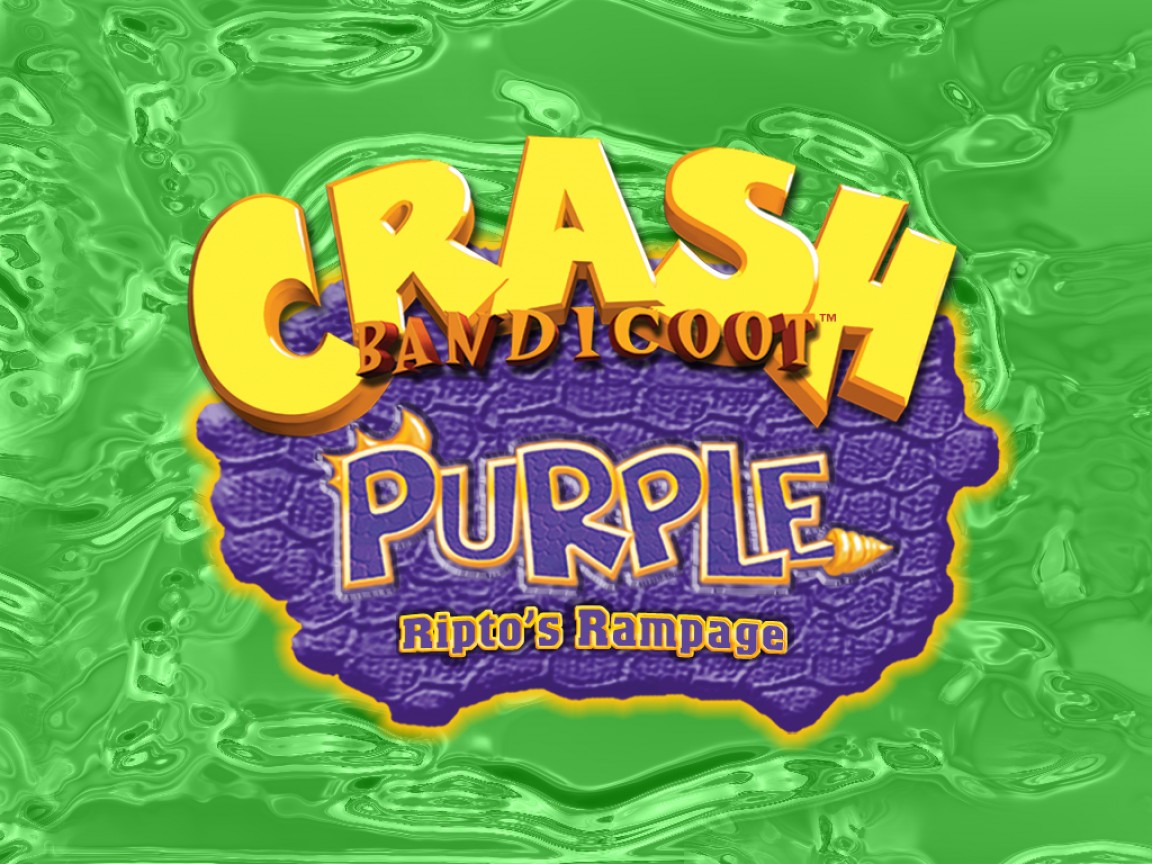 Crash Bandicoot Purple - Crash Bandicoot Purple Logo - HD Wallpaper 