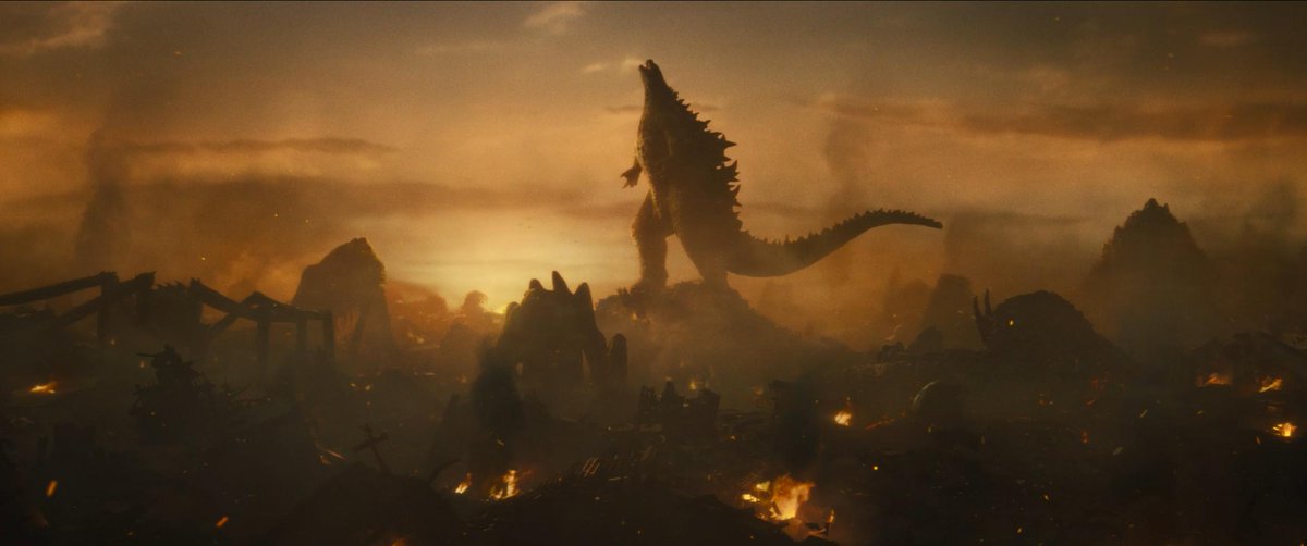 Godzilla 2 Final Scene - HD Wallpaper 