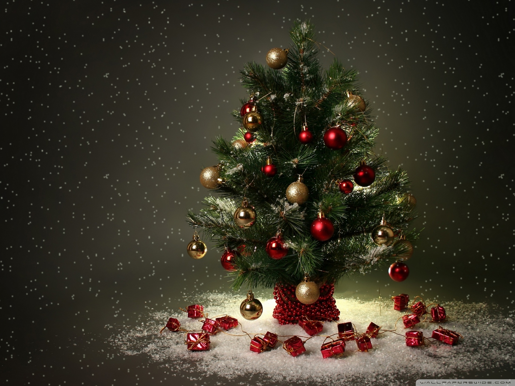 High Resolution Christmas Background Hd - 2048x1536 Wallpaper 