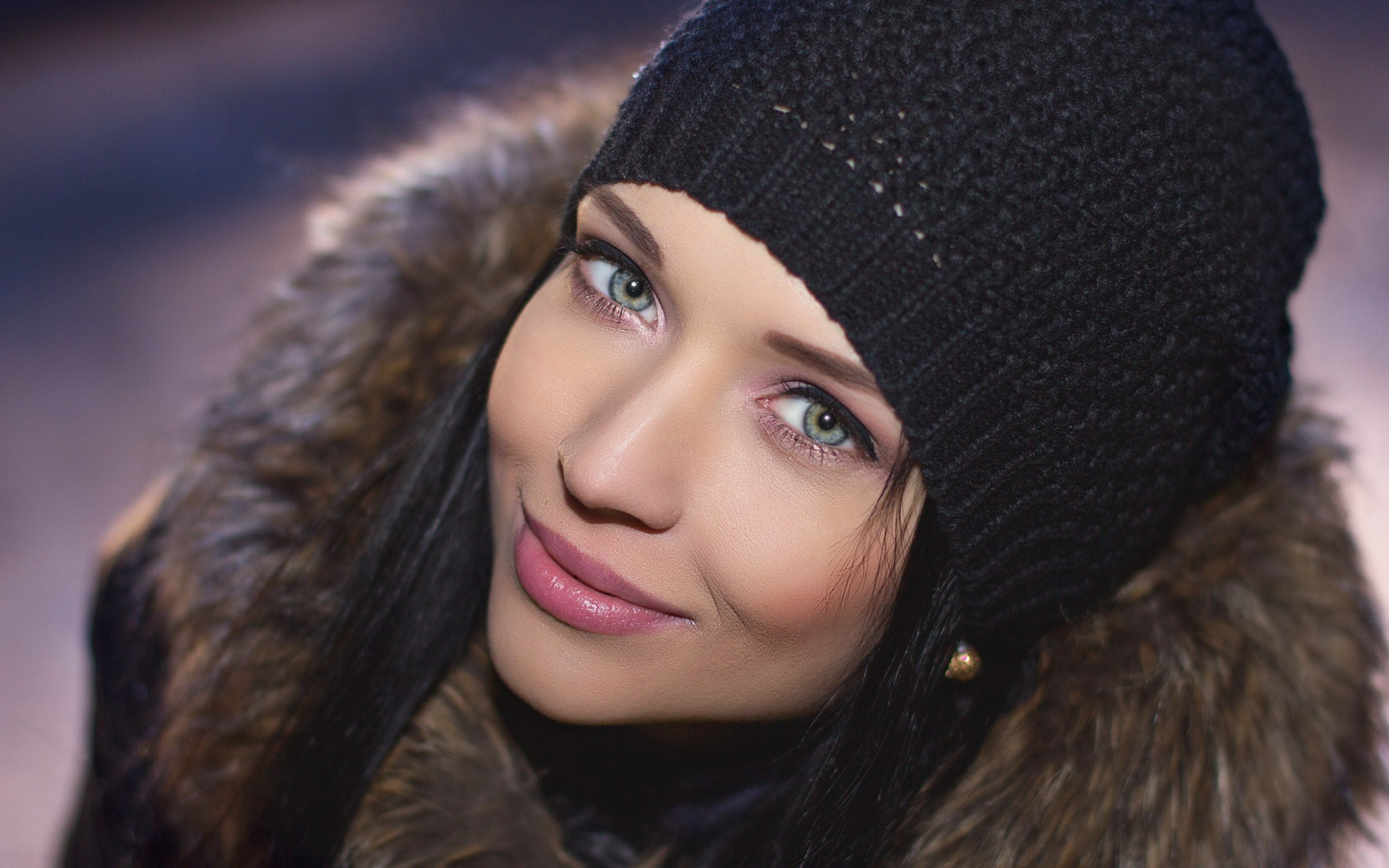 Women Blue Eyes - HD Wallpaper 