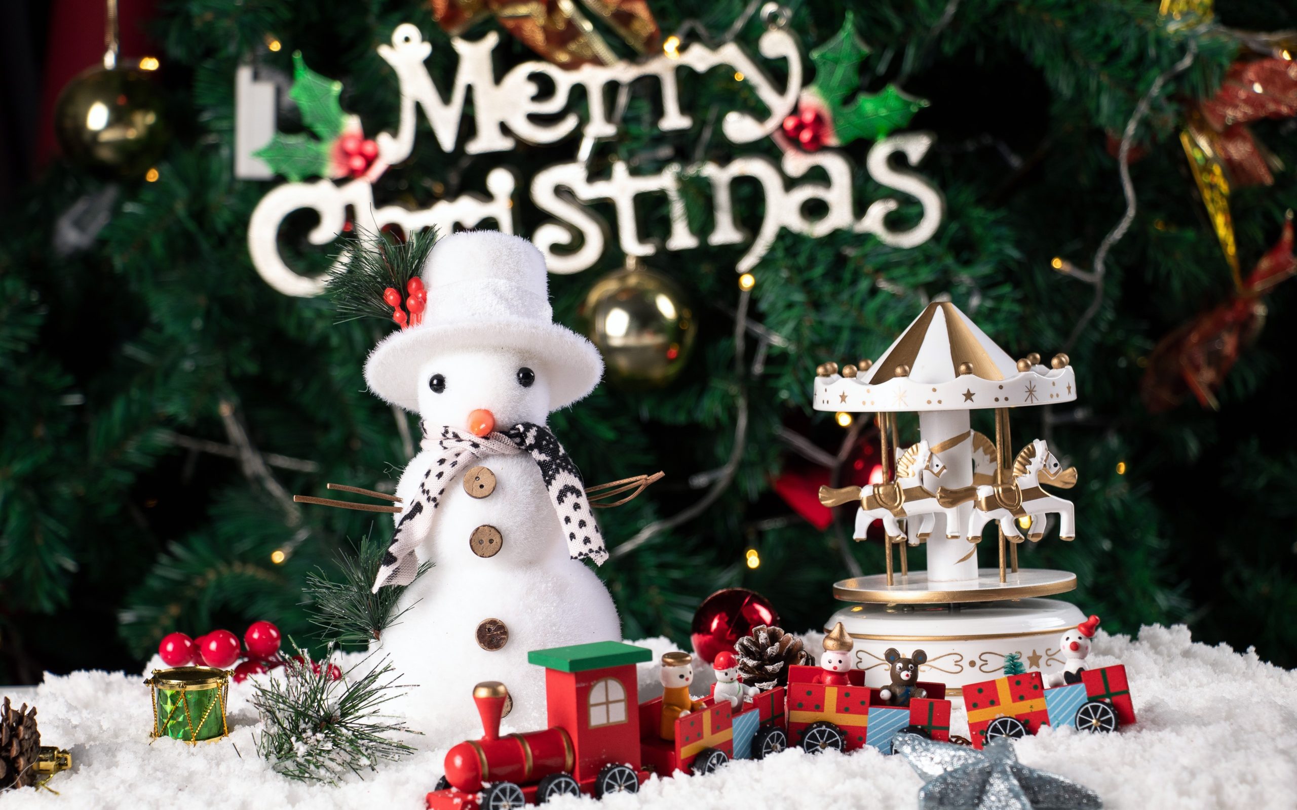 Merry Christmas Greetings 2019 - HD Wallpaper 