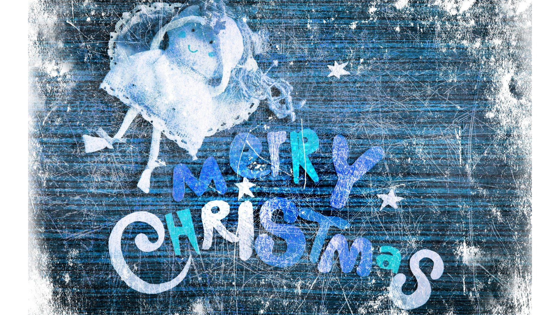 Cute Merry Christmas Wallpaper Hd - HD Wallpaper 