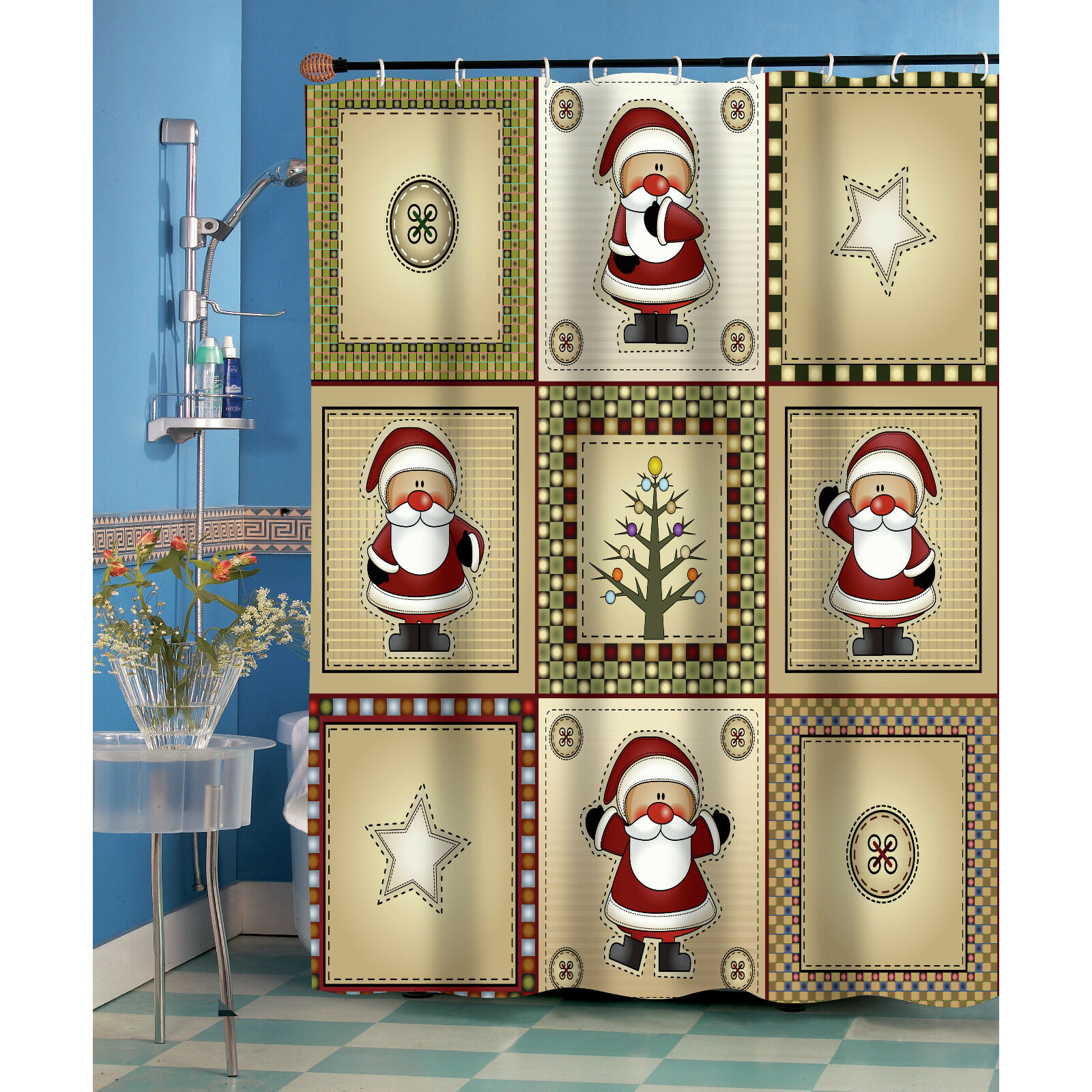 Shower Curtains For Christmas Country 1600x1600 Wallpaper teahub.io