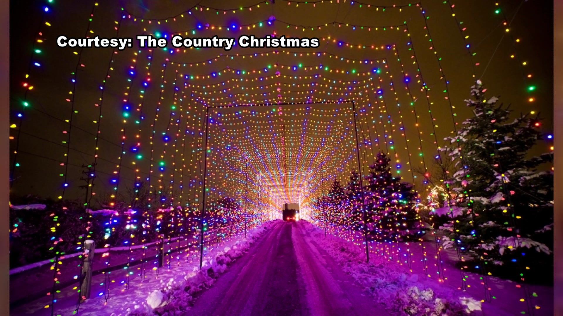 Ingleside Hotel Christmas Lights - HD Wallpaper 