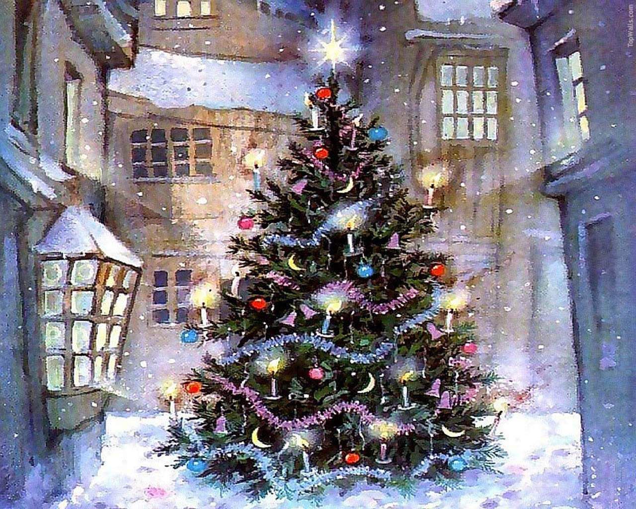Christmas Wallpaper With Music - HD Wallpaper 