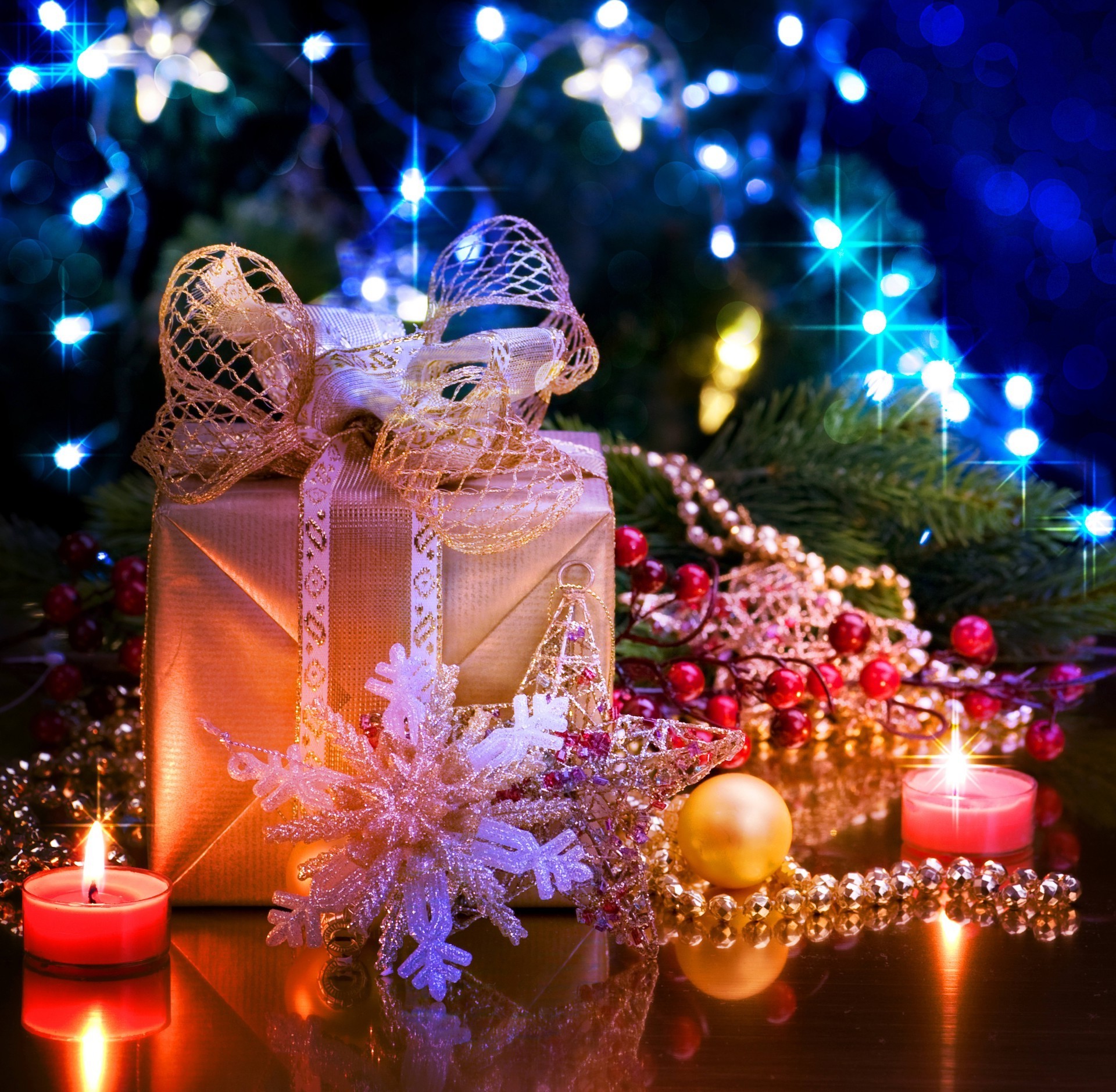 New Year Christmas Celebration Winter Decoration Thread - Beautiful Merry Christmas Images Hd - HD Wallpaper 
