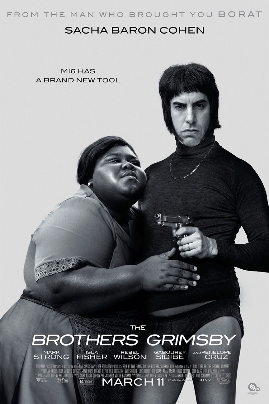 Brothers Grimsby Film 2016 Poster - HD Wallpaper 