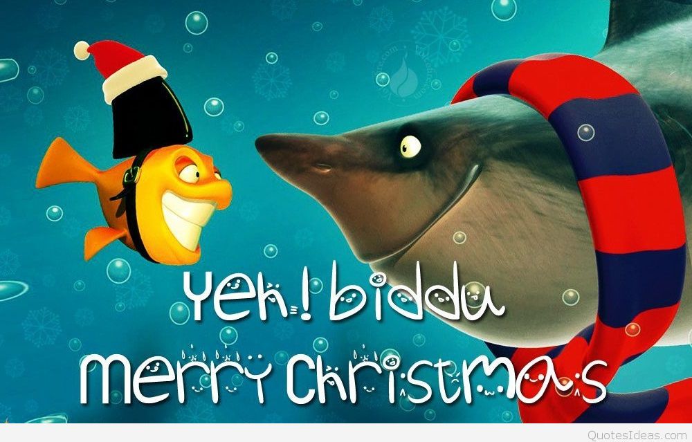 Merry Christmas Cartoon Wallpaper - Illustration - HD Wallpaper 