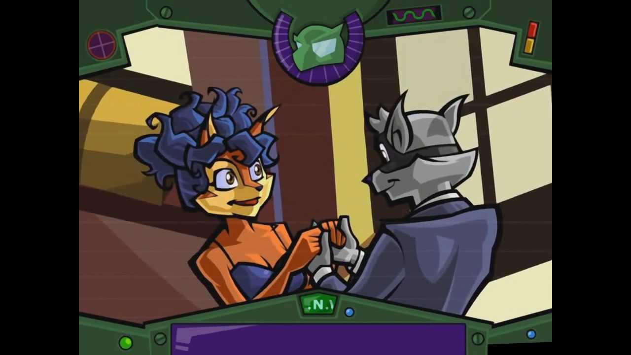 Sly Cooper And Carmelita Gif - HD Wallpaper 